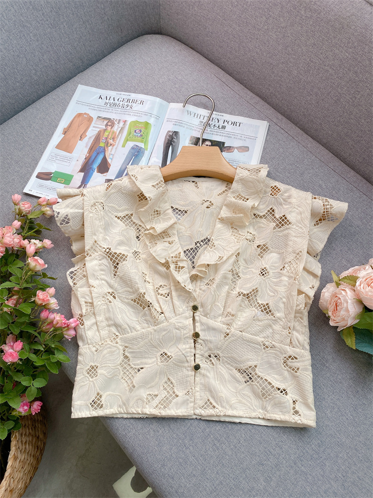 Embroidered Crop Top 1 — image 4