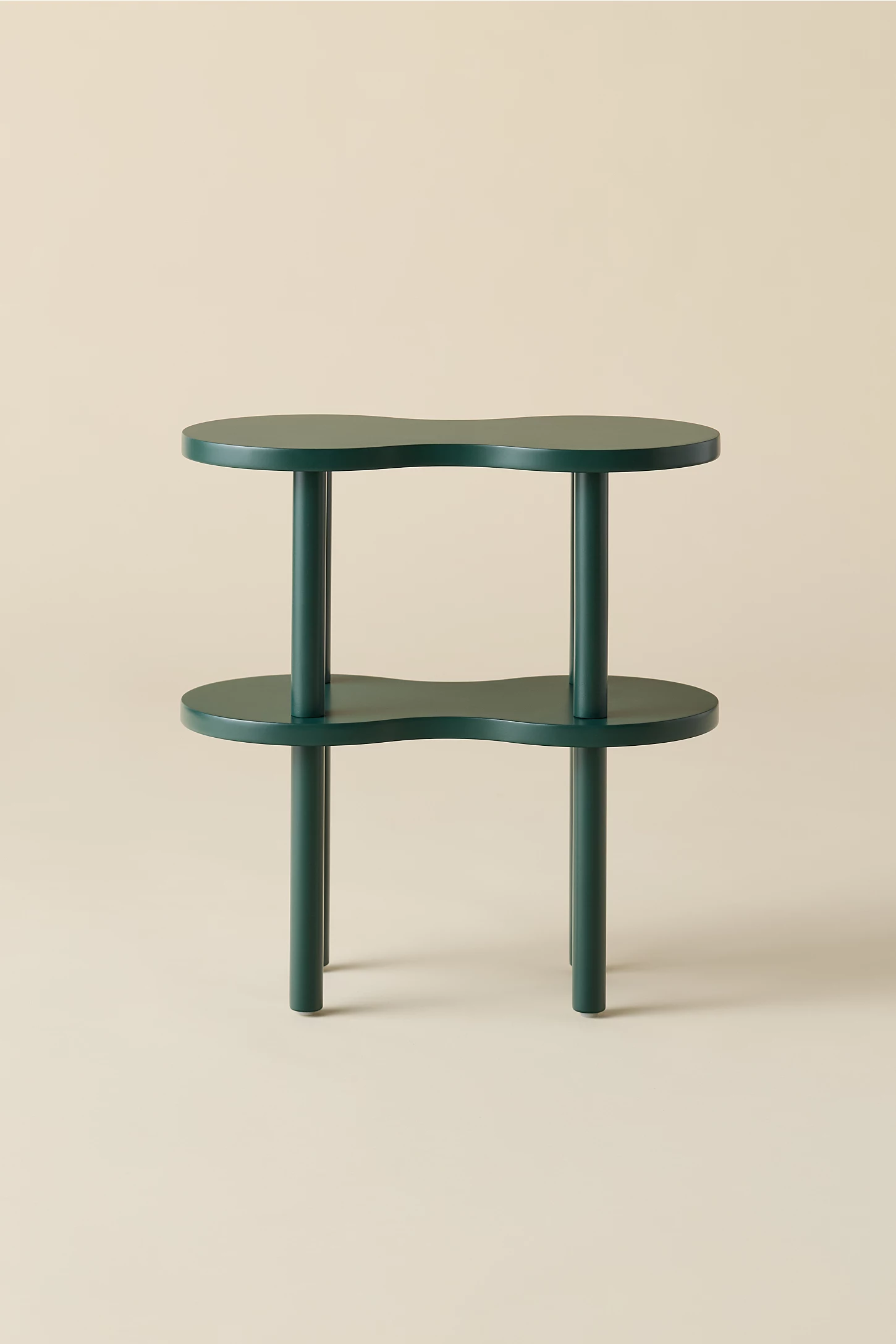 Ezra Wavy Wood Side Table — image 2