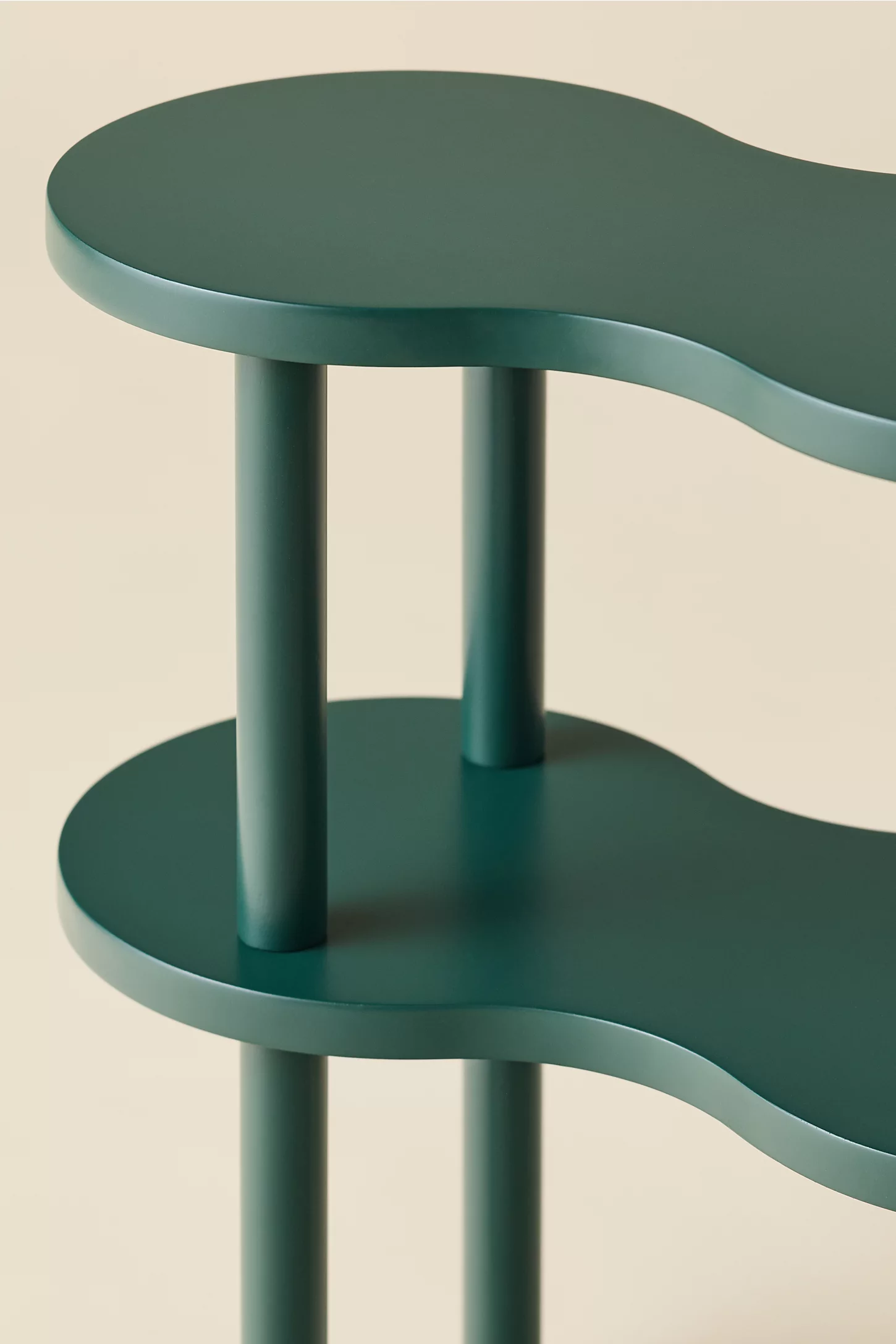 Ezra Wavy Wood Side Table — image 3