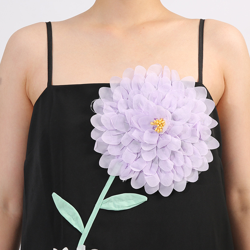 Flower Embellished Maxi Dress — image 4