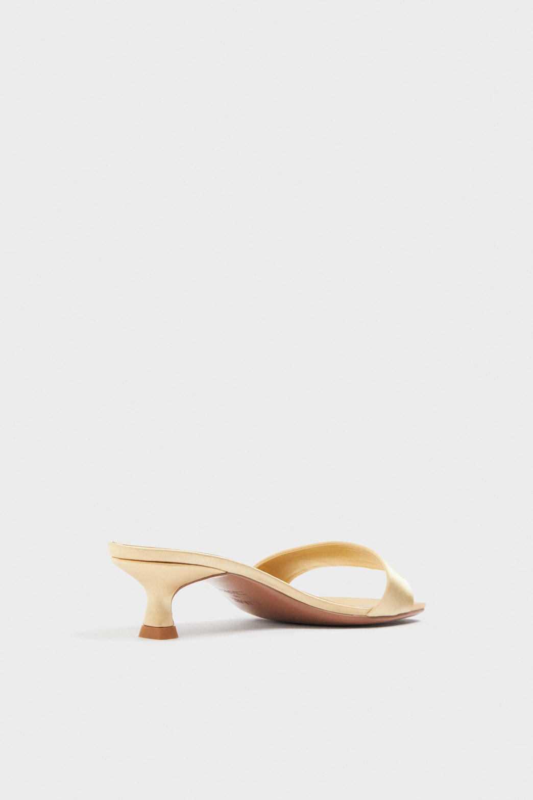 Satin heeled sandals — image 3