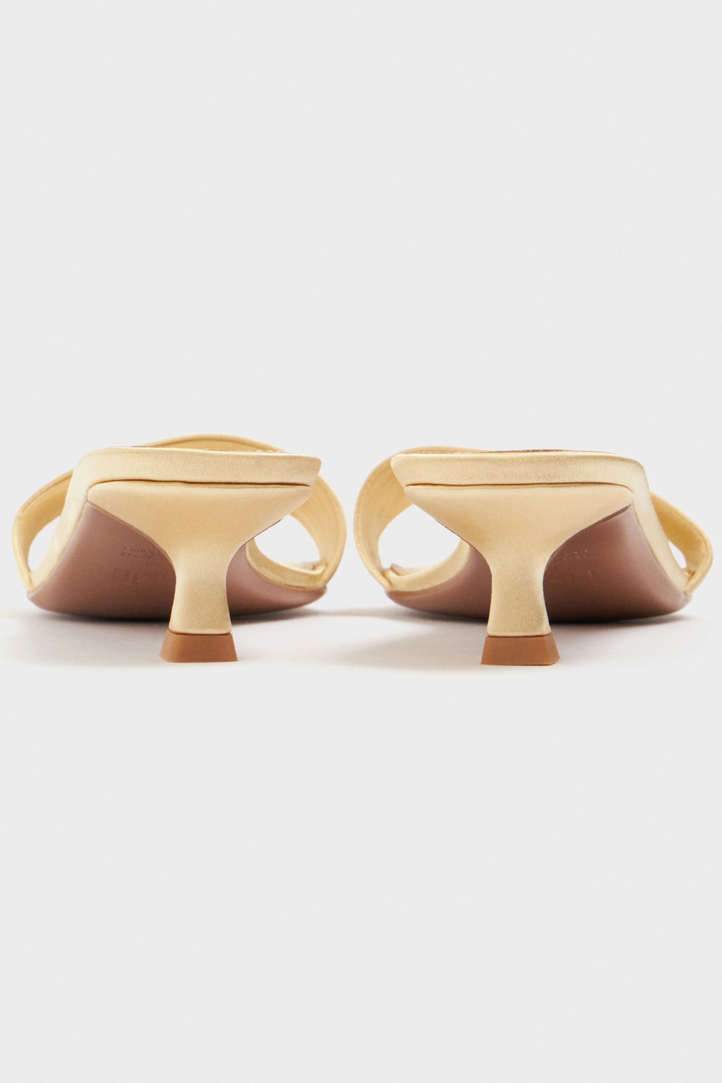 Satin heeled sandals — image 4