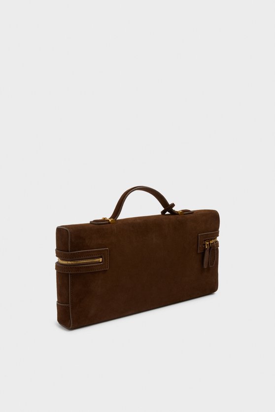 Sheep suede clutch — image 4