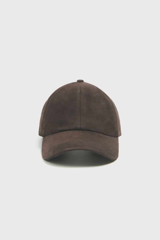 Suede baseball cap — image 2