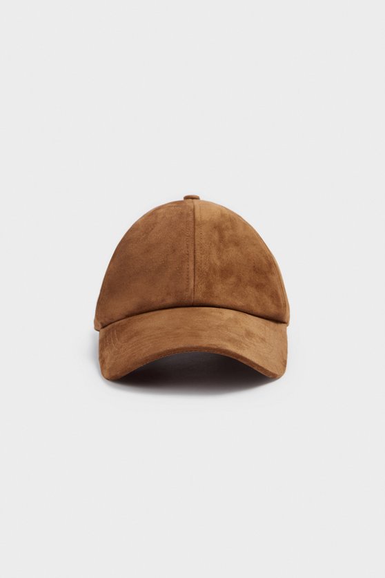 Suede baseball cap — image 3