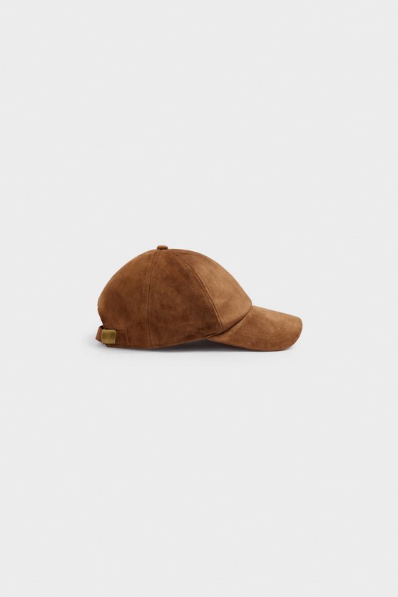 Suede baseball cap — image 4